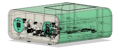 Device technical drawing